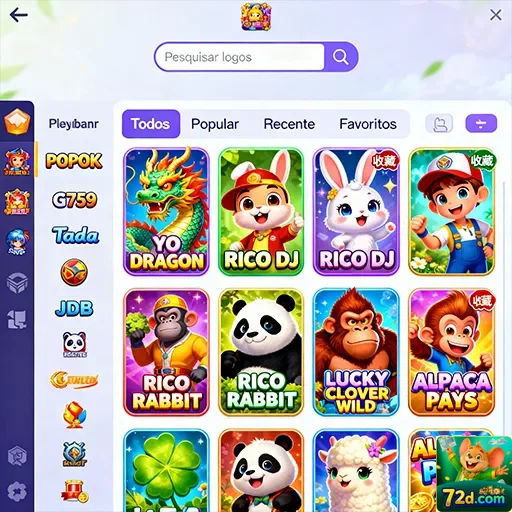 72d - app exclusivo - Interface do App