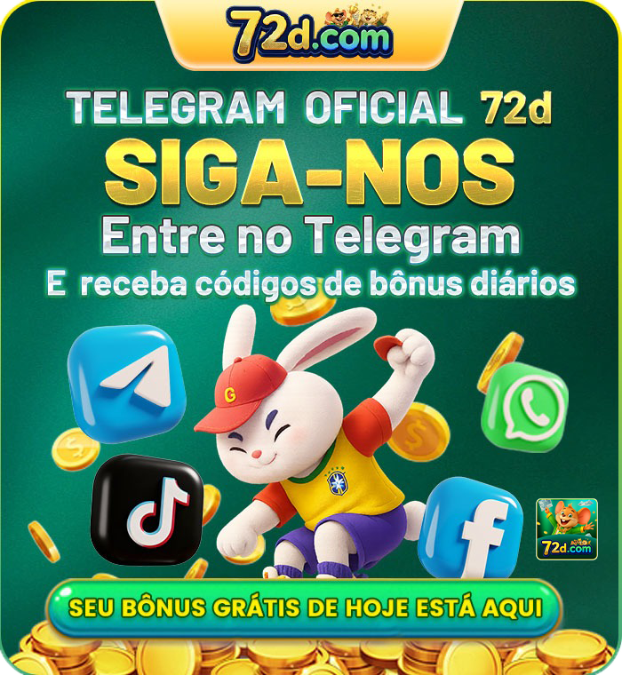 TELEGRAM OFICIAL 72d SIGA-NOS Entre no Telegram E receba codigos de bonus diarios