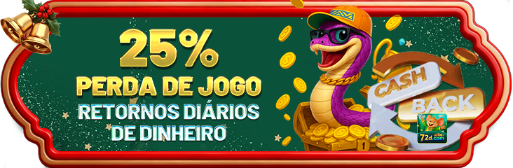 25% PERDA DE JOGO RETORNOS DIARIOS DE DINHEIRO